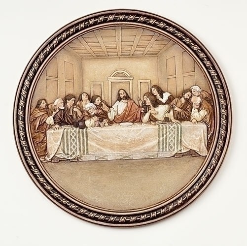 LAST SUPPER PLATE PLAQUE