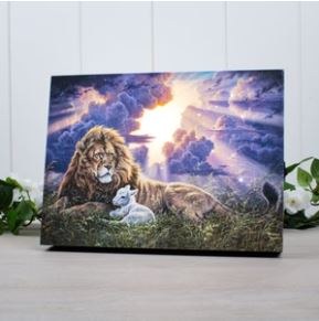 PERFECT PEACE LED CANVAS