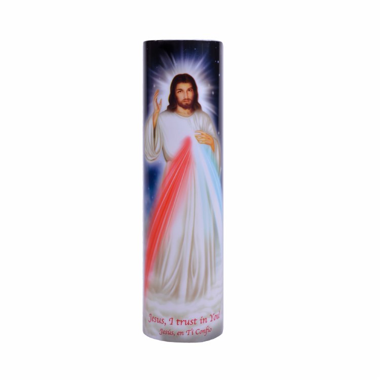 Divine Mercy LED Candle