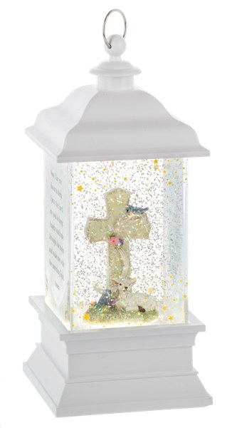 LED LANTERN WITH CROSS