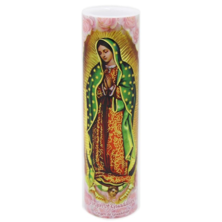 OUR LADY GUADALUPE LED CANDLE