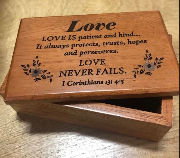 LOVE KEEPSAKE BOX
