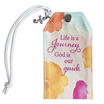 LIFE IS A JOURNEY LUGGAGE TAG