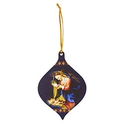 MADONNA AND CHILD ORNAMENT