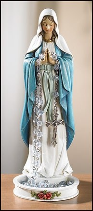 MADONNA ROSARY HOLDER