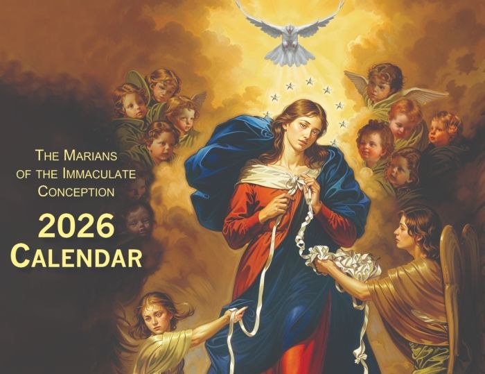 2026 MARIANS OF THE IMMACULATE CONCEPTION WALL CALENDAR