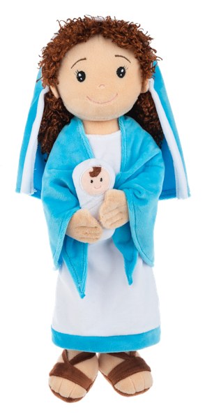 MARY WITH BABY PLUSH DOLL