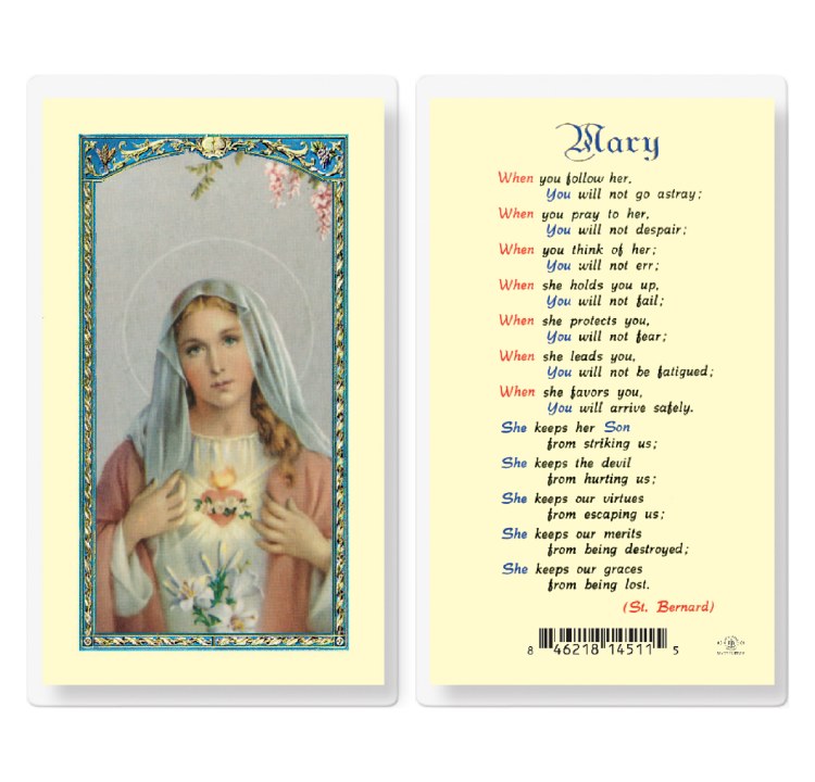 MARY WHEN YOU FOLLOW HER