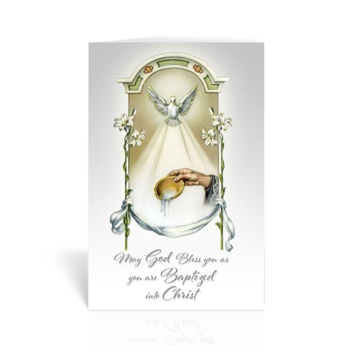 BAPTISM GREETING CARD
