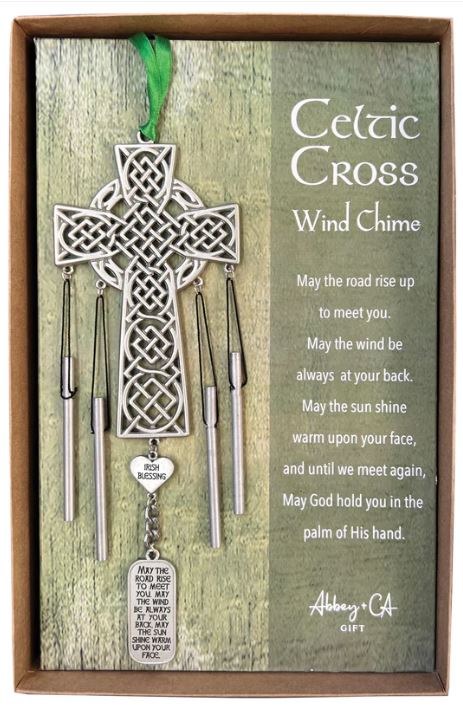 MAY THE ROAD CELTIC WIND CHIME