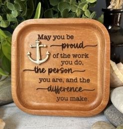MAY YOU BE PRAYER TRAY CEDAR