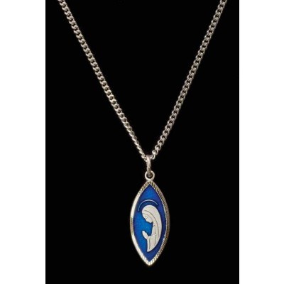 BLUE MADONNA PENDANT