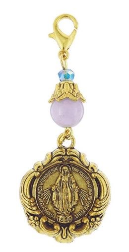 MIRACULOUS GOLD BAG CLIP