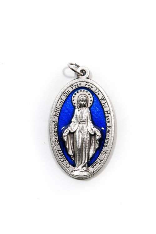 BLUE MIRACULOUS MEDAL 1&quot;