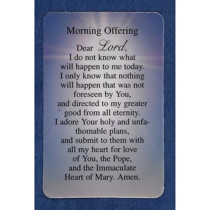 MORNING OFFERING POCKET CARD