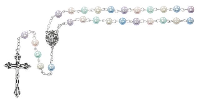 MULTI PEARL MIRACULOUS ROSARY