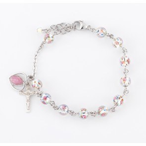 MURANO GLASS CRYSTAL FLOWER