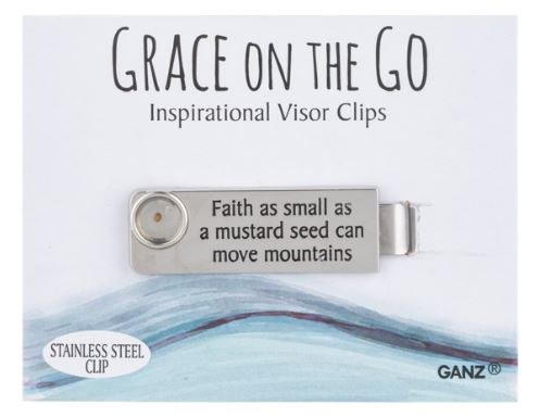 MUSTARD SEED VISOR CLIP