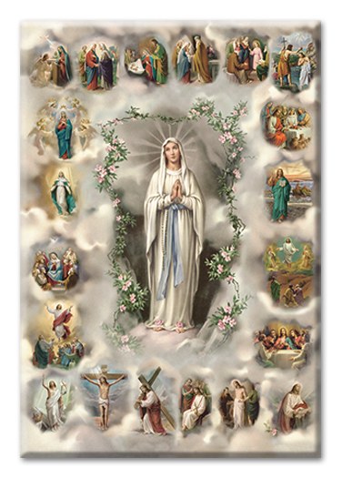 MYSTERIES OF THE ROSARY MAGNET