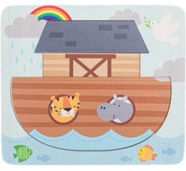 NOAH'S ARK LAYERED PUZZLE