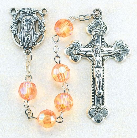 NOVEMBER TOPAZ BIRTHSTONE ROSARY