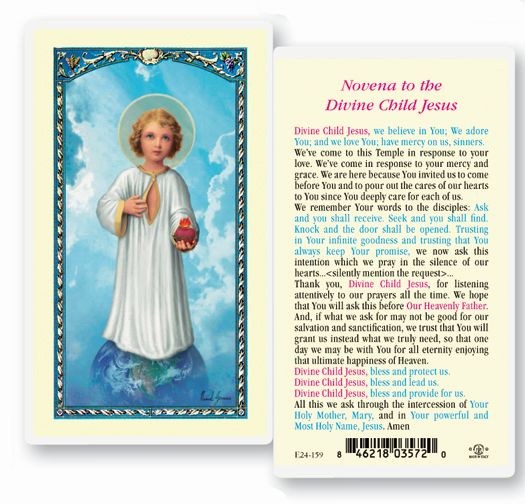 NOVENA TO THE DIVINE CHILD JESUS
