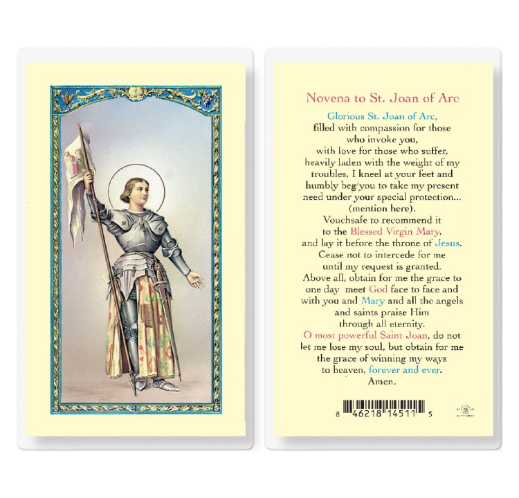 NOVENA ST JOAN OF ARC