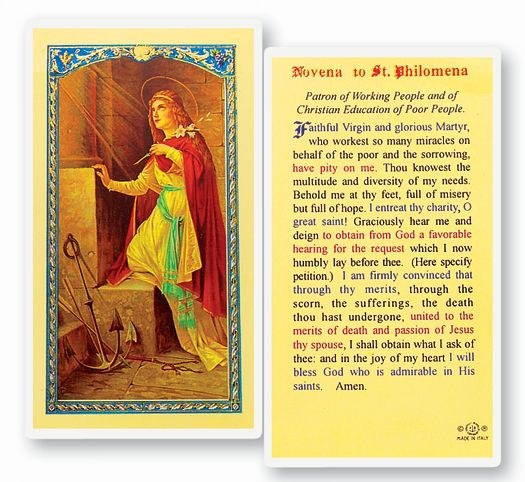 NOVENA ST PHILOMENA