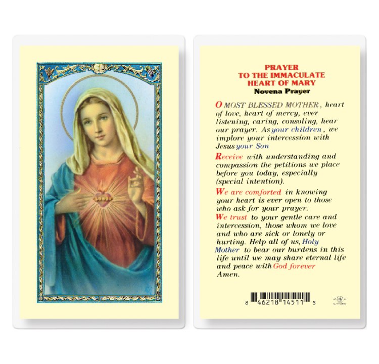 NOVENA TO THE IMMACULATE HEART OF MARY