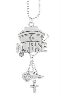 NURSE HEART CAR CHARM