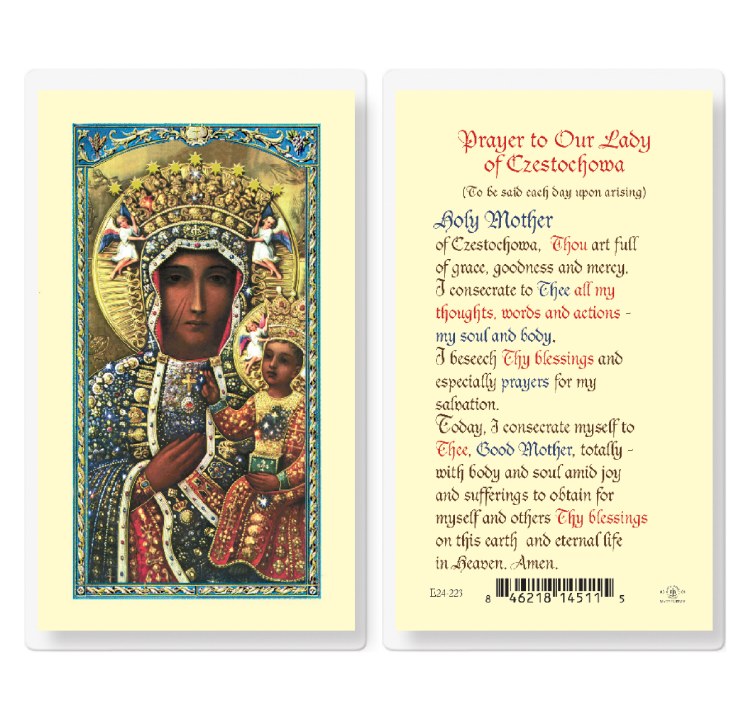 PRAYER TO OUR LADY OF CZESTOCHOWA
