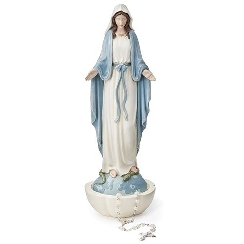 OUR LADY OF GRACE ROSARY HOLDER
