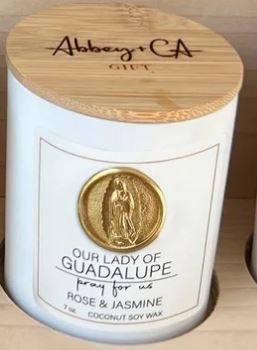 OUR LADY OF GUADALUPE CANDLE