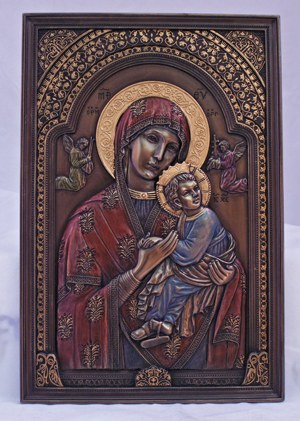 OUR LADY OF PERPETUAL HELP STANDING PLAQUE