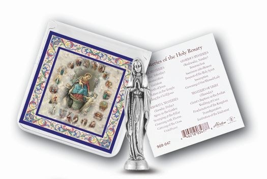 OUR LADY OF THE ROSARY POCKET STATUE