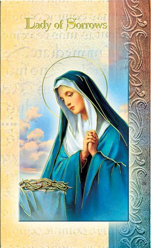 OUR LADY OF SORROWS BIO BOOKLET