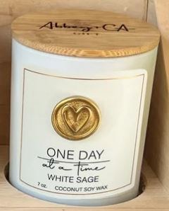 ONE DAY AT A TIME CANDLE