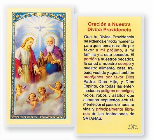 ORACION A NUESTRA DIVINA PROVIDENCIA