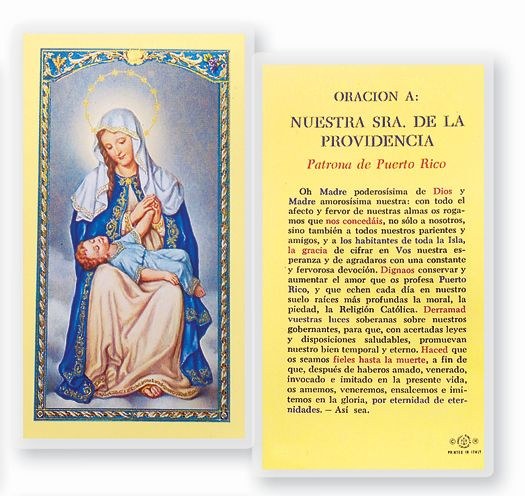 ORACION N.S. DE LA PROVIDENCIA