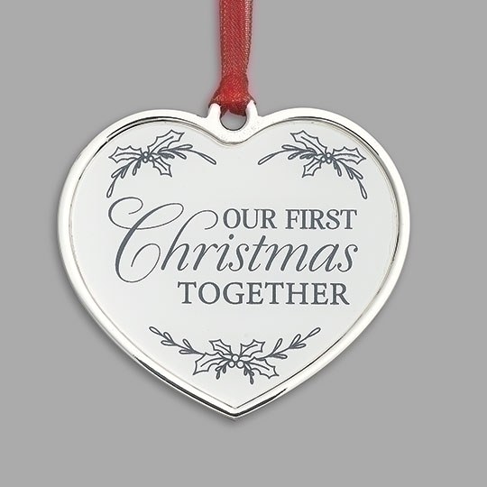 OUR 1ST CHRISTMAS HEART ORNAMENT