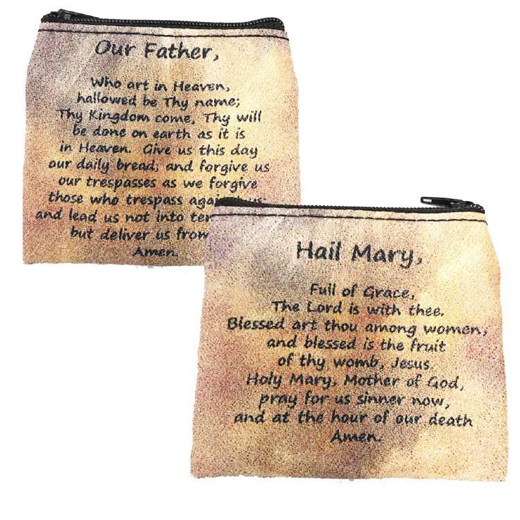 HAIL MARY &amp; lORD'S PRAY POUCH