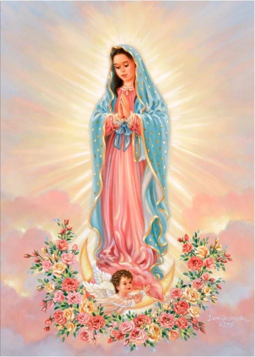 OUR LADY OF GUADALUPE CANVAS