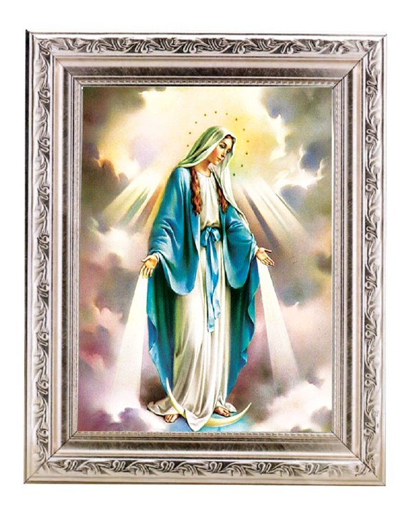 OUR LADY OF GRACE IN DETAILED FRAME