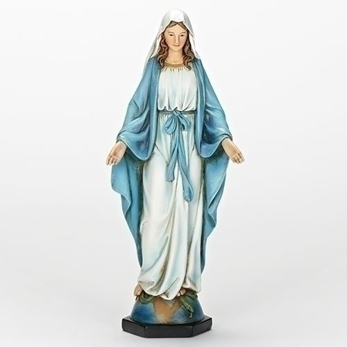 聖母マリア像 Our Lady of Grace 約30cm Amazon.com: BC Catholic Our Lady of Grace Statue, 13.5