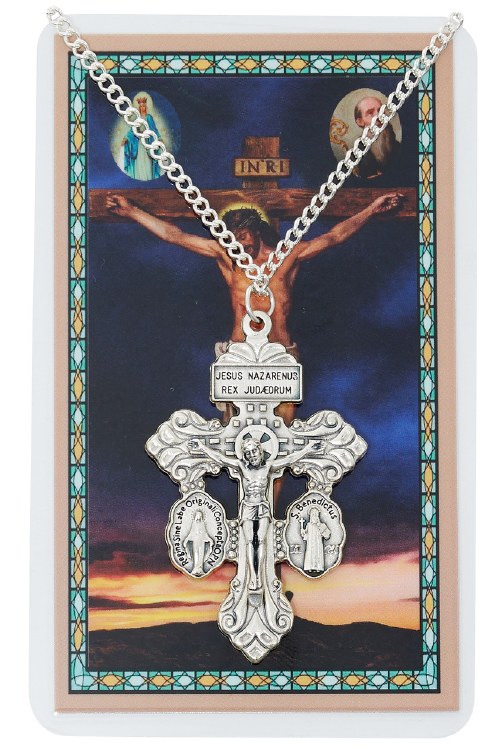 PARDON CRUCIFIX ON 24" CHAIN