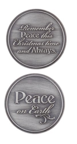 PEACE ON EARTH POCKET COIN