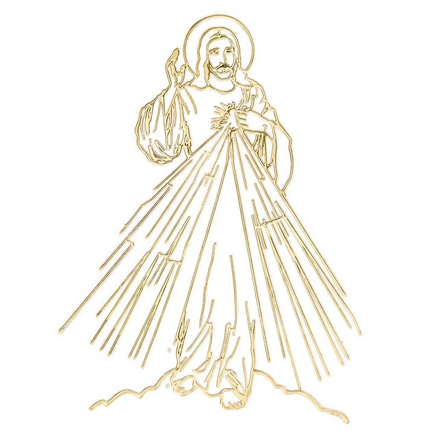 DIVINE MERCY PHONE DECAL