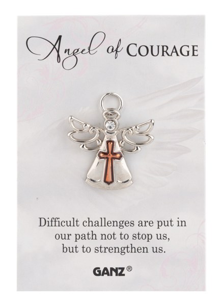 ANGEL OF COURAGE ZINC