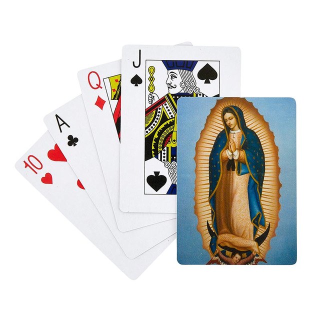 OUR LADY OF GUADALUPE PLAYING CARDS