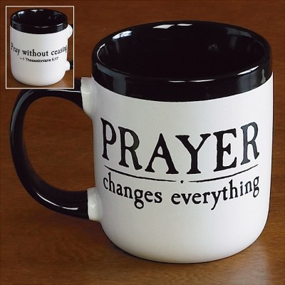 PRAYER CHANGES EVERTHING MUG